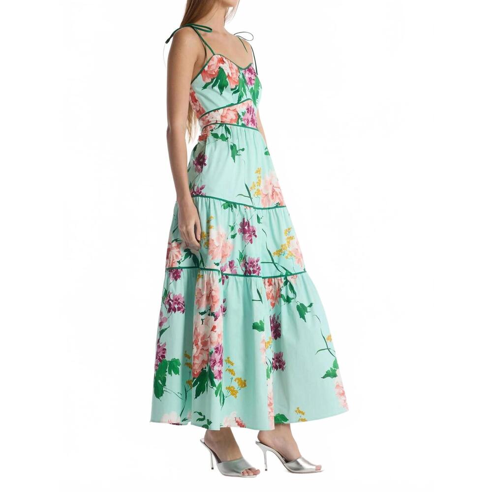 NEW CHRISTY LYNN saphina midi dress in mint tranquility - Picture 3 of 4